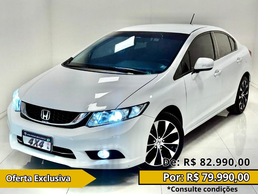 Honda Civic LXR 2.0 flex 2016